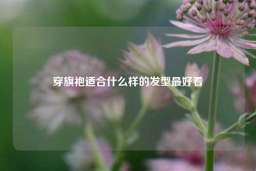 穿旗袍适合什么样的发型最好看