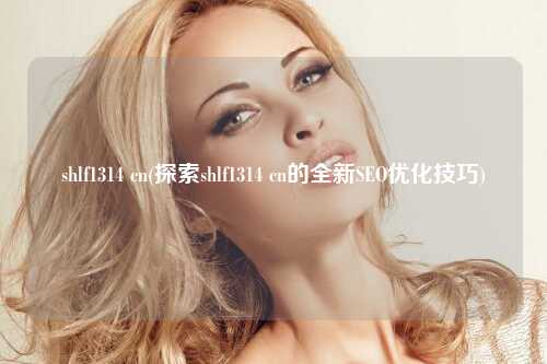shlf1314 cn(探索shlf1314 cn的全新SEO优化技巧)