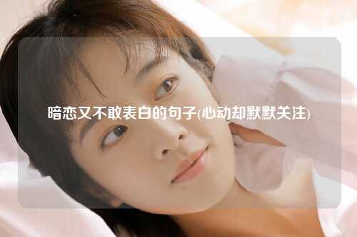 暗恋又不敢表白的句子(心动却默默关注)